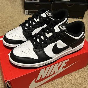 Nike Dunk Low Retro White Black Panda Size Women 8.5